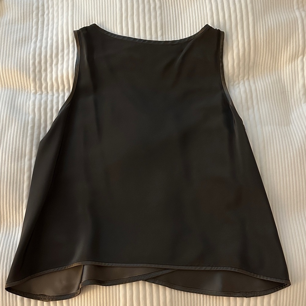 Iceberg Black Sleeveless Tank Top